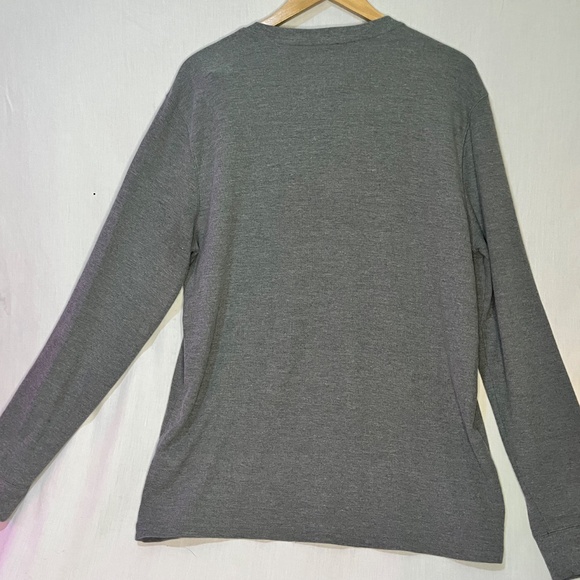 Men's Banana Republic Long Sleeve Henley Knitted Shirt - Picture 4 of 5